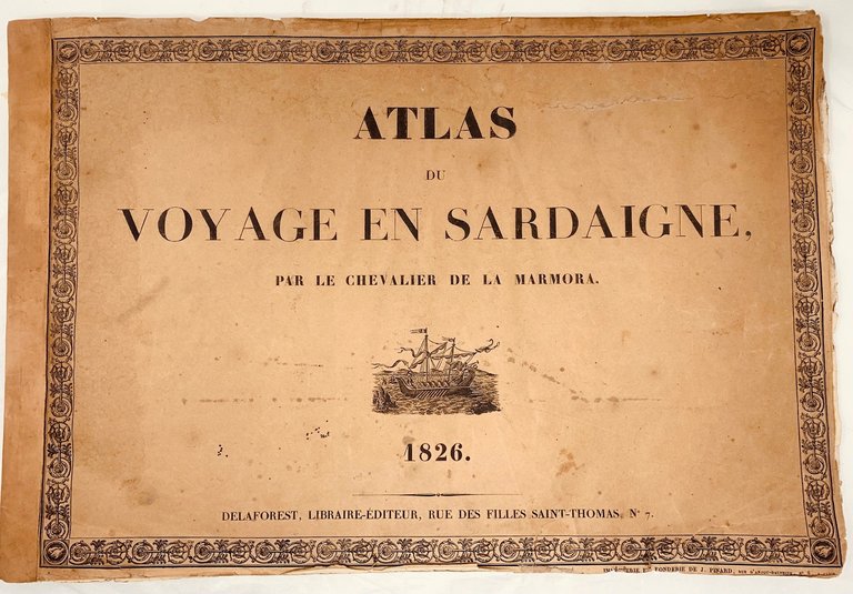 Atlas du voyage en Sardaigne,