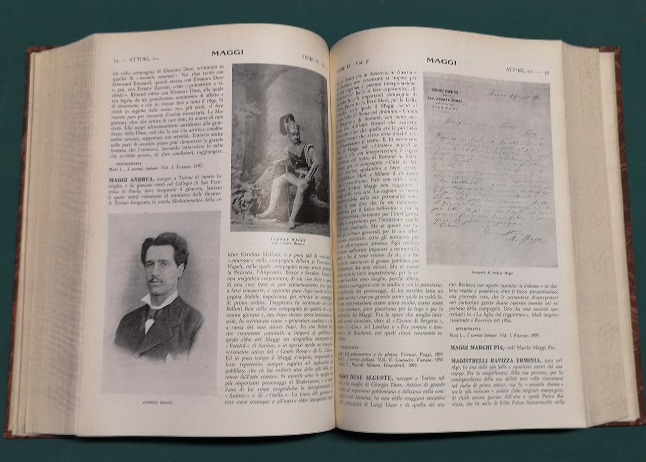 Attori tragici e attori comici. Prefazione di Renato Simoni. Con …