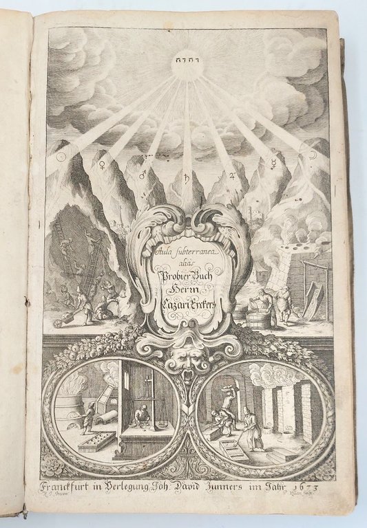 Aula Subterranea Domina Dominantium Subdita Subditorum. Das ist: untererdische Hofhaltung, …