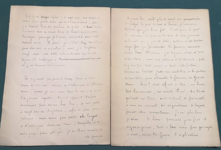Autobiographie. Lettre à Verlaine. Avant-dire du Dr Edmond Bonniot.