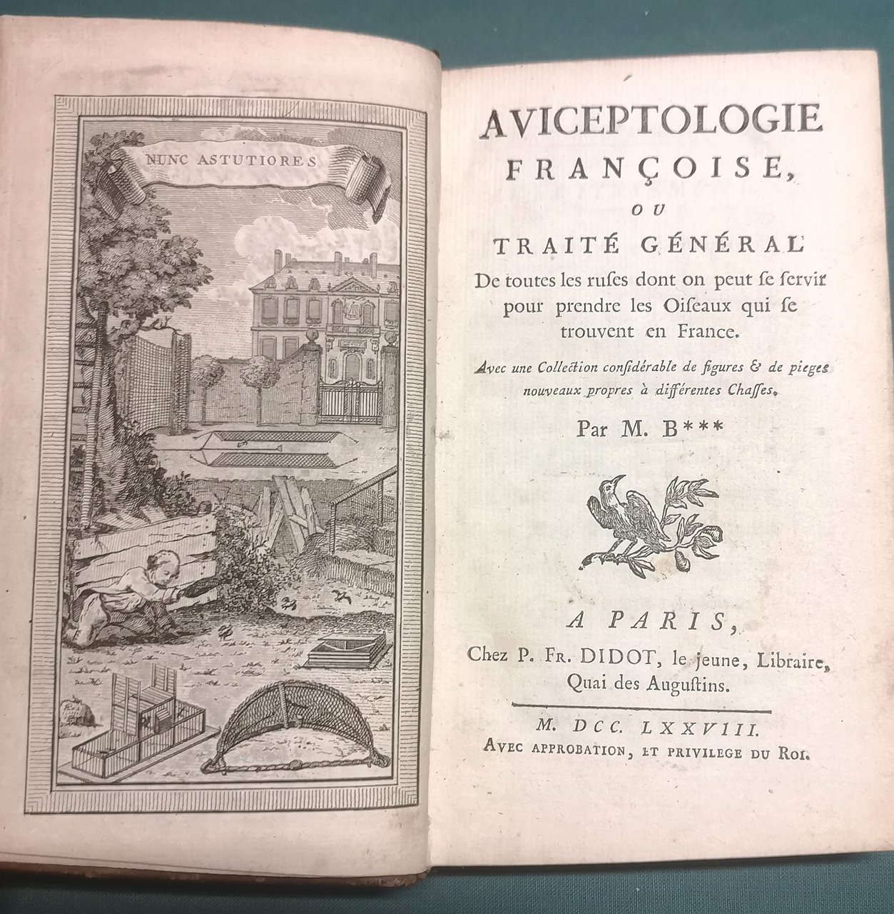Aviceptologie Françoise, ou traité général de toutes les ruses dont …
