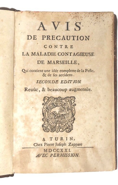 Avis de precaution contre la maladie contagieuse de Marseille, qui … | Immagine Gallery 1