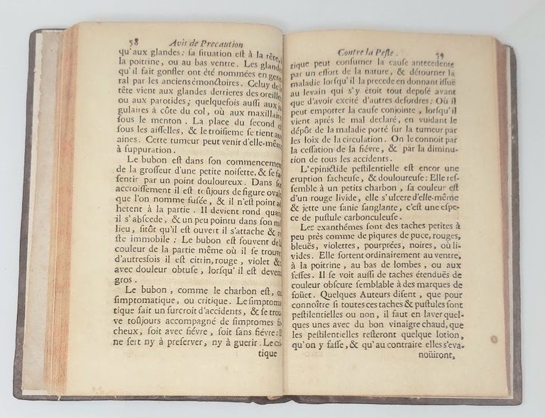 Avis de precaution contre la maladie contagieuse de Marseille, qui …