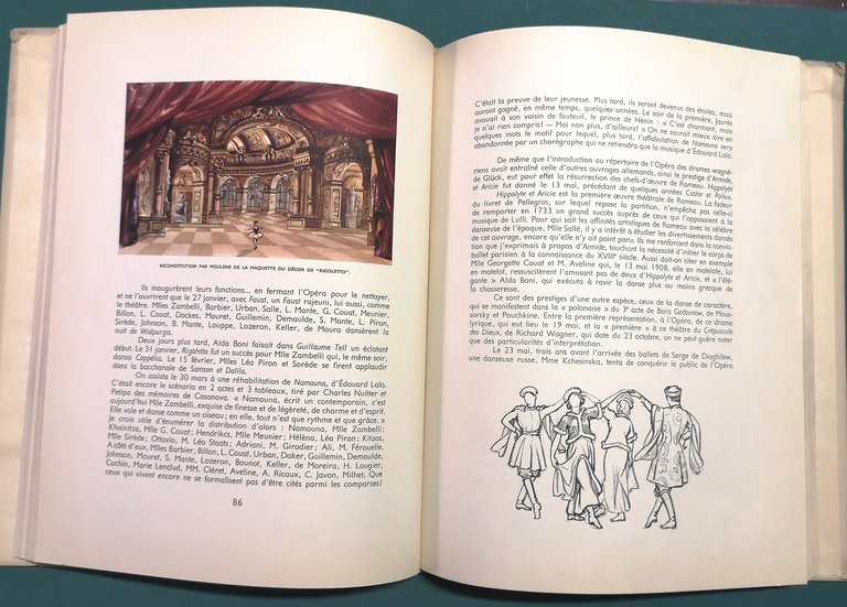 Ballets de L'Opéra de Paris.