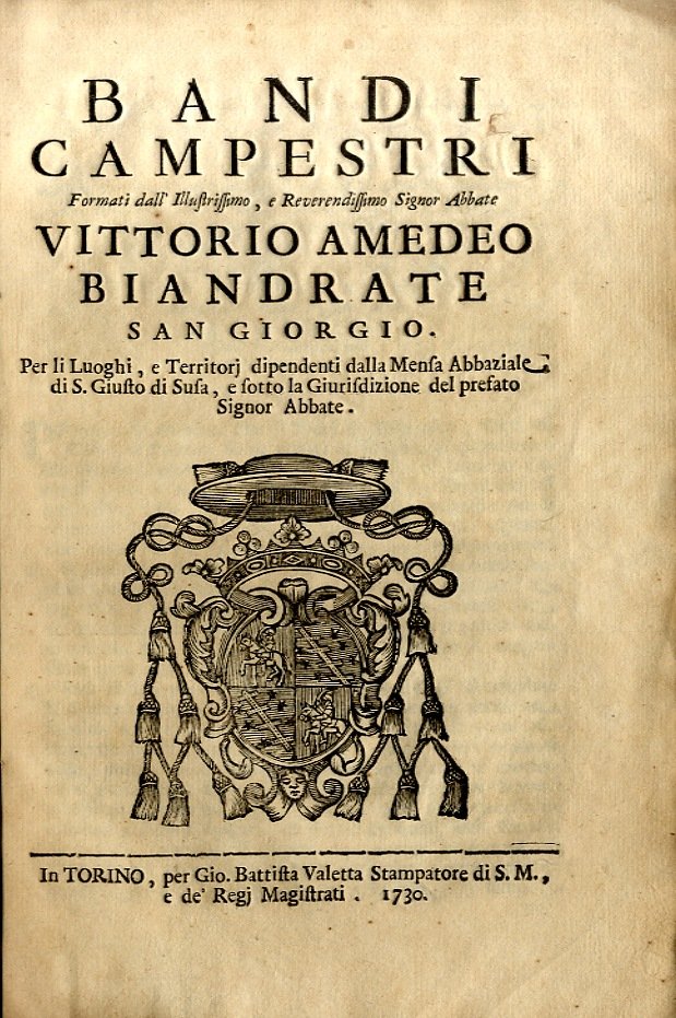 Bandi Campestri ... per i luoghi e territori dipendenti dalla …