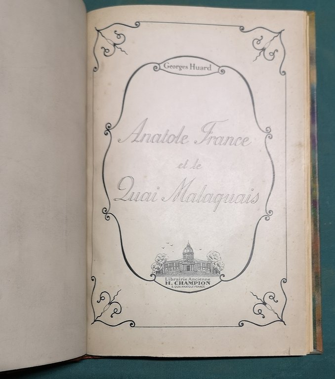 Belles éditions et manuscrits d'Anatole France conservés à la Bibliothèque …