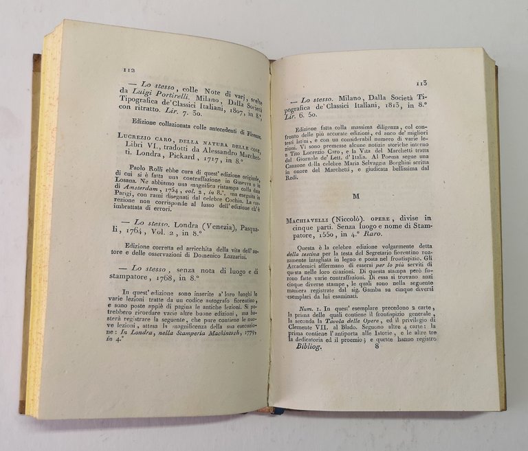 Bibliografia od elenco ragionato delle opere contenute nella Collezione de&amp;rsquo; …