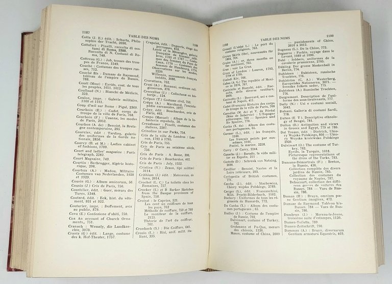 Bibliographie g&amp;eacute;n&amp;eacute;rale du Costume et de la Mode.&amp;nbsp;Description des suites, …