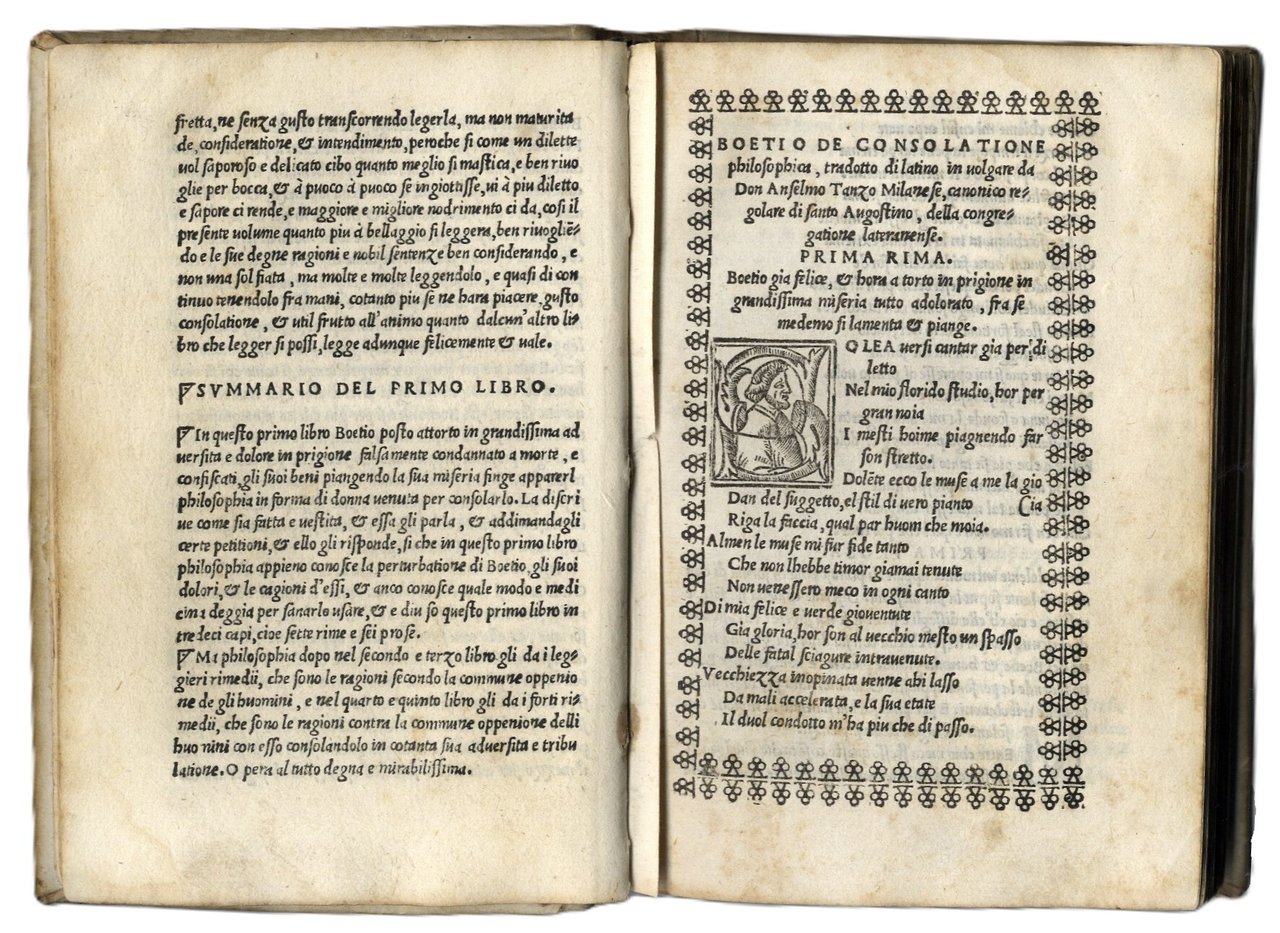 Boetio Severino Di consolatione philosophica volgare, nuovamente revisto e di … | Immagine principale