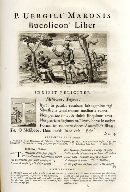 Bucolica Georgica et Aeneis ex Cod. Mediceo-Laurentiano decripta ab Antonio …