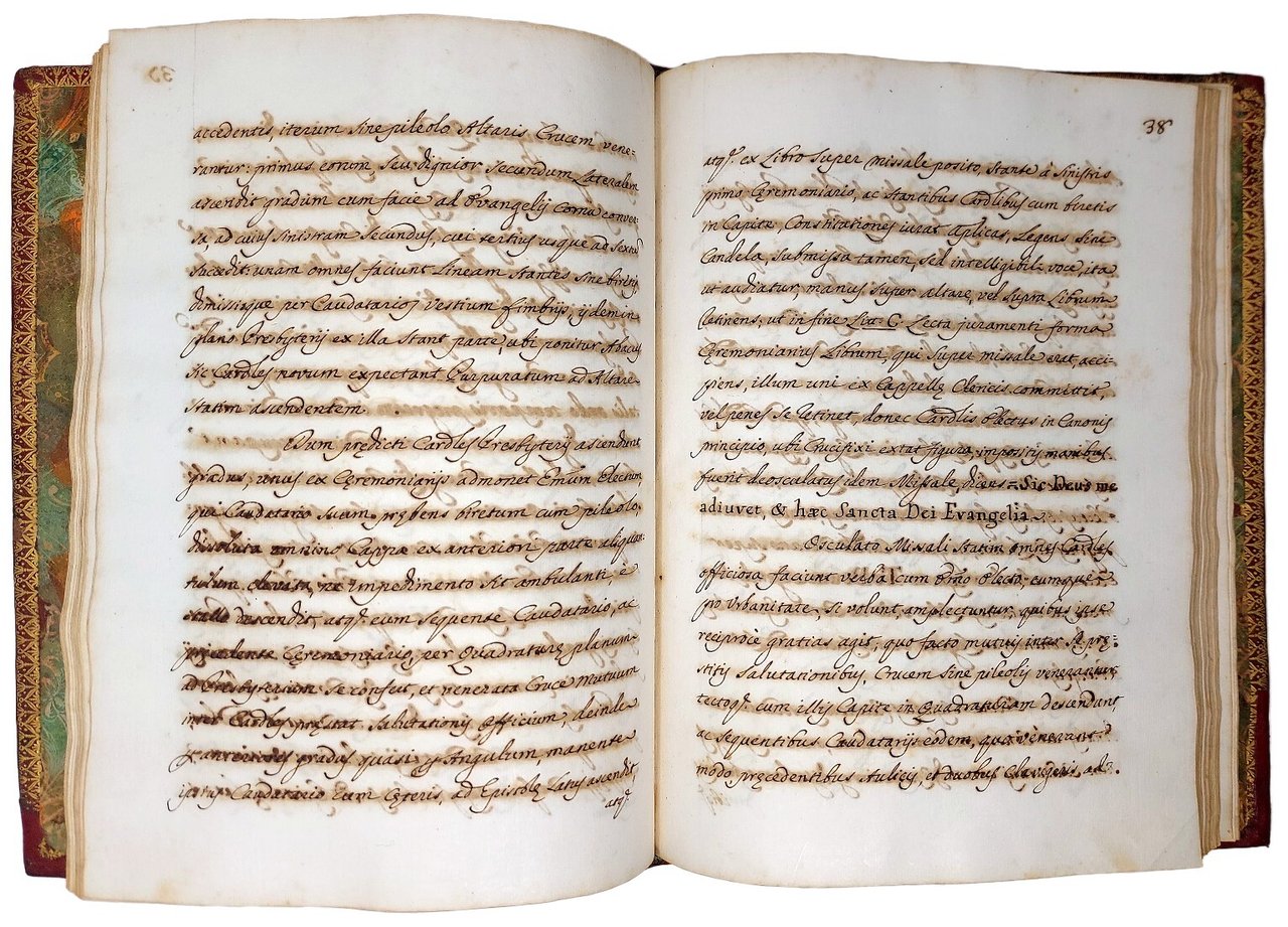 Caeremoniae de Cardinalibus. 1741.