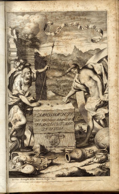 Campeggiamenti del Serenissimo Principe Tommaso di Savoia.