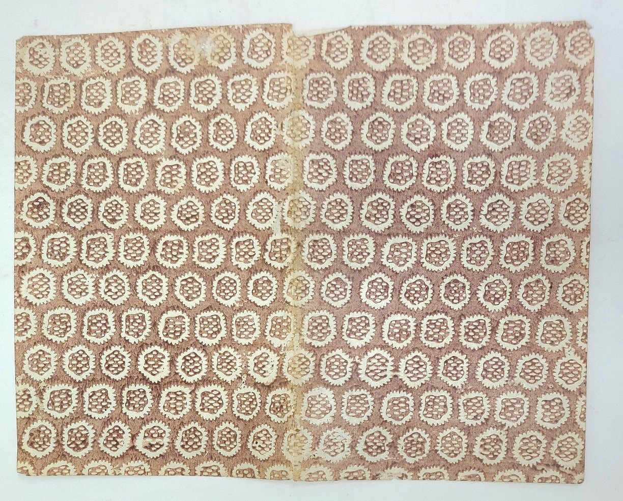 Carta a fiori settecentesca.