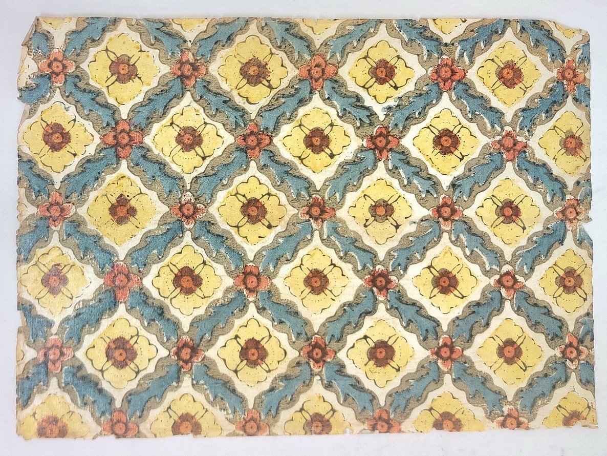 Carta a fiori settecentesca.