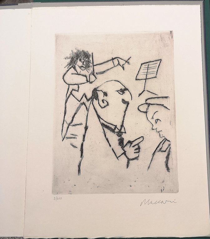 Cartella stampata a corredo del vol. &amp;ldquo;Un concerto per 120 … | Immagine Gallery 1