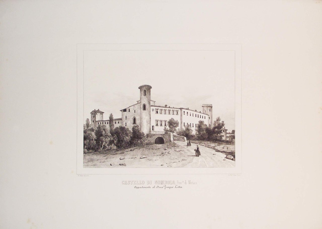 Castello di Gambol&amp;ograve;.