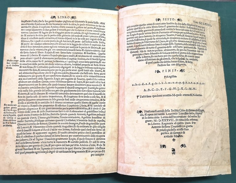 Castigatissimi Annali con la loro copiosa tavola della Eccelsa et …