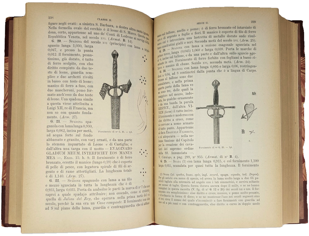 Catalogo della Armeria Reale. Illustrato con incisioni in legno. 