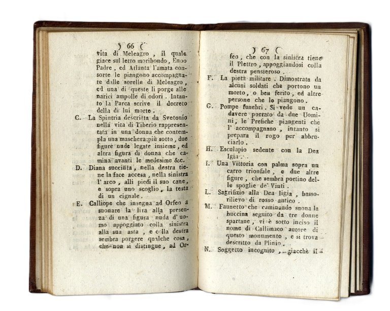 Catalogo delle sculture antiche e de quadri esistenti nel Museo, …