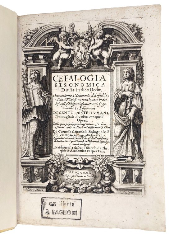 Cefalogia fisonomica.&amp;nbsp;Divisa in dieci deche, dove conforme a documenti d'Aristotile, … | Immagine Gallery 5