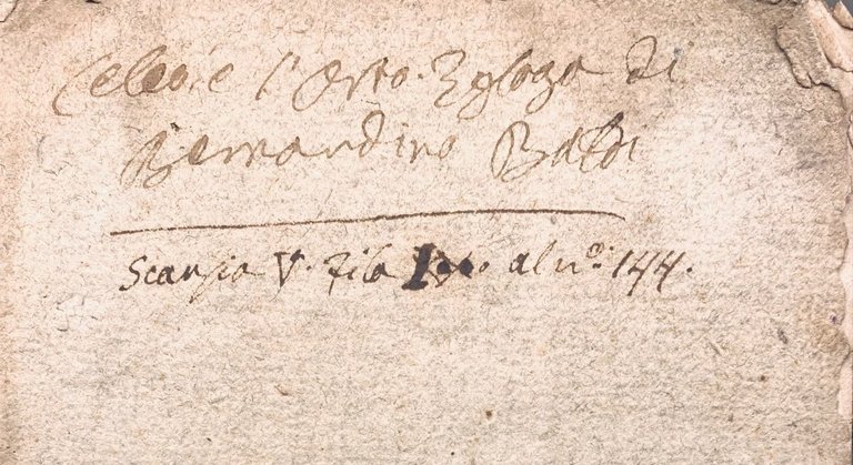 Celeo e l'orto. Egloga elegantissima&amp;nbsp;di Bernardino Baldi da Utino, Abate …