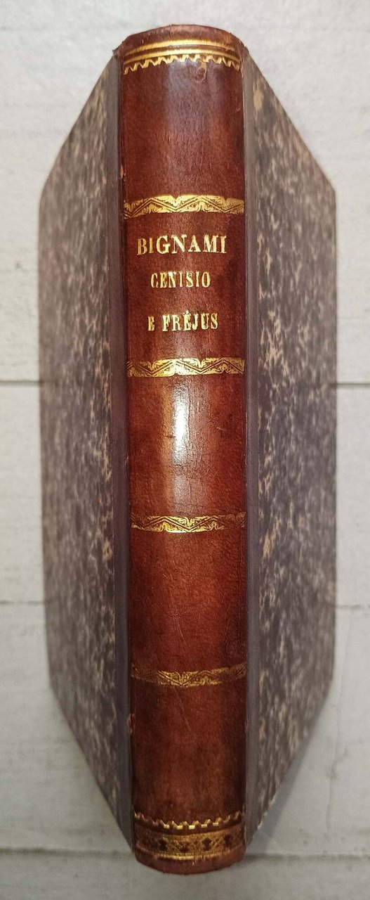 Cenisio e Fréjus con una lettera del generale Menabrea. 