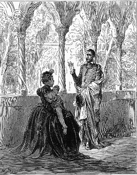 Cervantes. Don Quijote le pide la duquesa un la&amp;uacute;d (para …