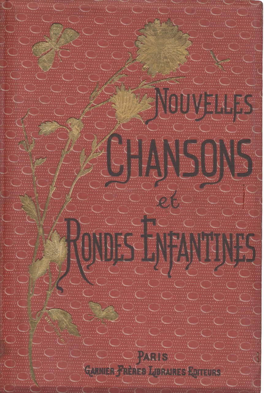 Chansons et rondes enfantines avec notices et accompagnement de piano.