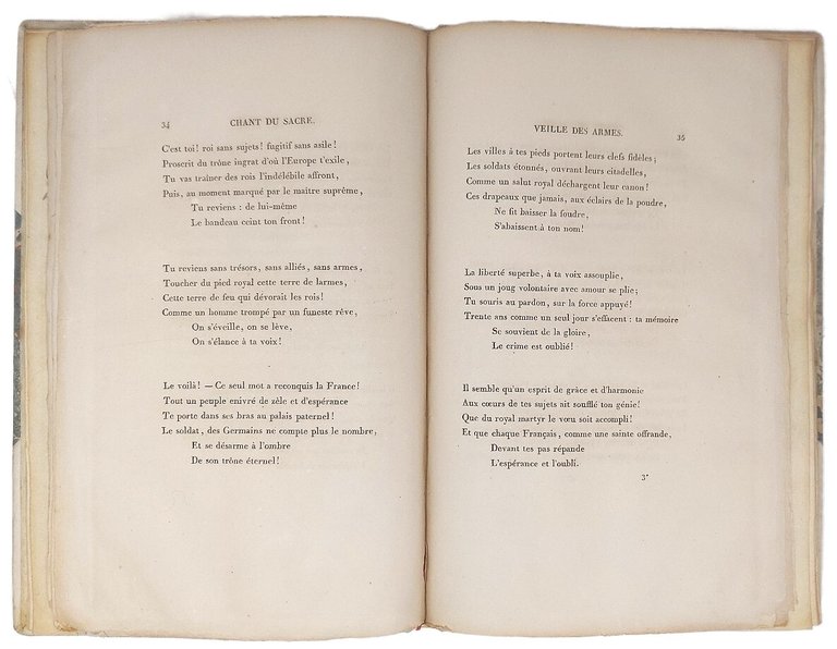 Chant du Sacre ou la Veille des Armes.
