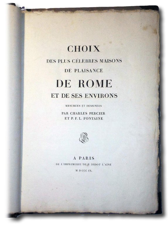 Choix des plus célèbres Maisons de Plaisance de Rome et …