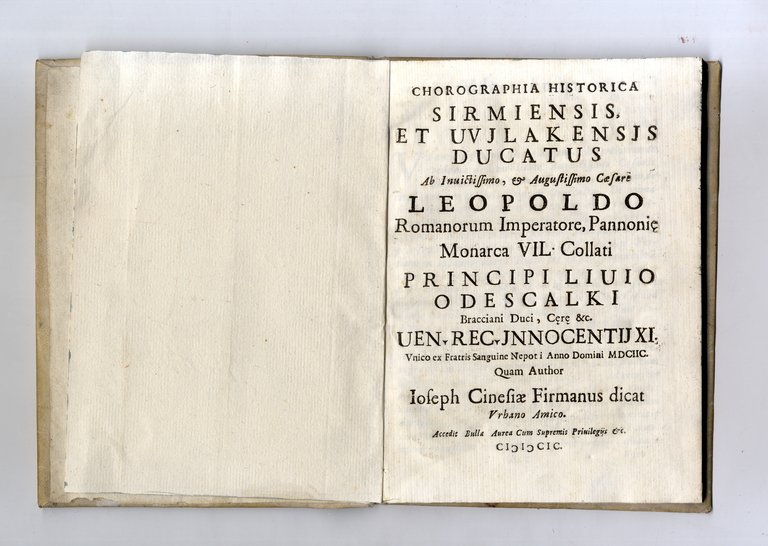 Chorographia historica Sirmiensis et Uvjlakensisjs ducatus ab invictissimo et Augustissimo … | Immagine Gallery 1