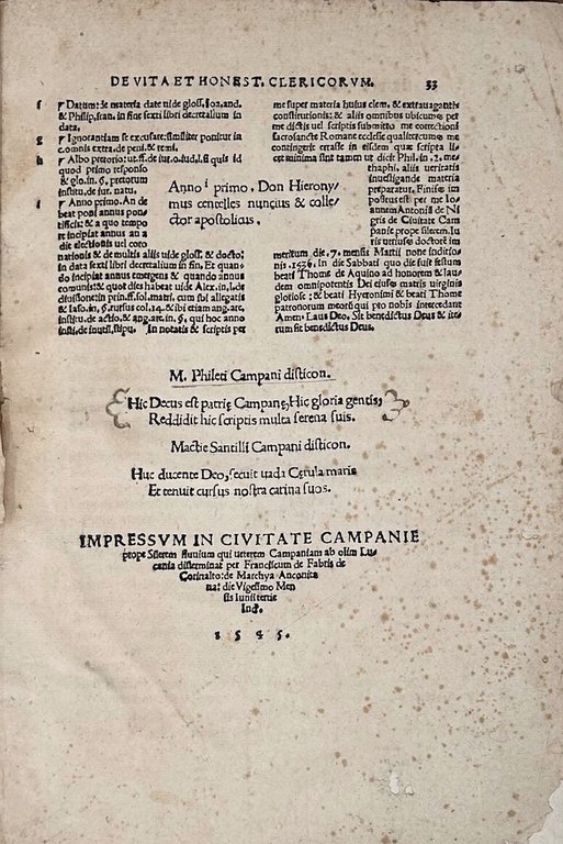 Clementis Pape septimi extrauagans constitutio contra clericos non incedentes in … | Immagine Gallery 2