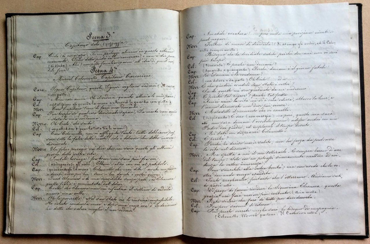 CLOTILDE o i due mercanti ebrei. Commedia in 4 atti.