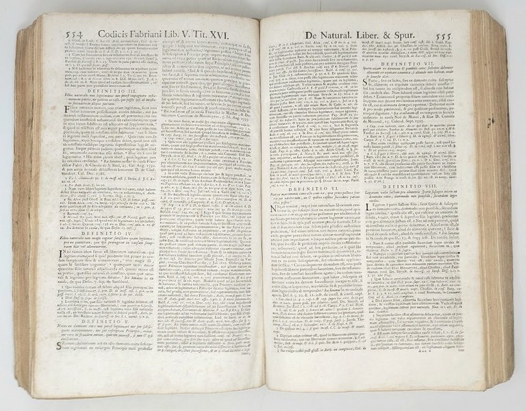 Codex Fabrianus definitionum forensium, et rerum in sacro Sabaudiae Senatu …