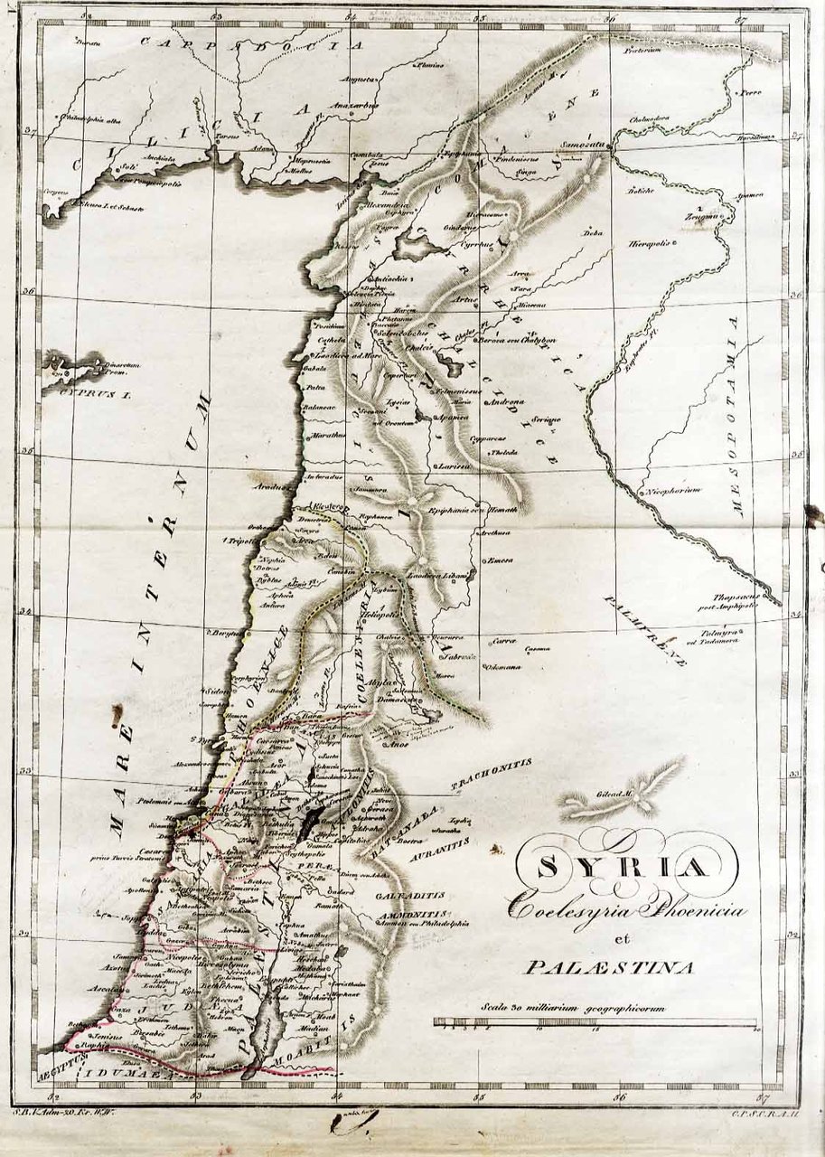 Coelesyria Phoenicia et Palaestina.