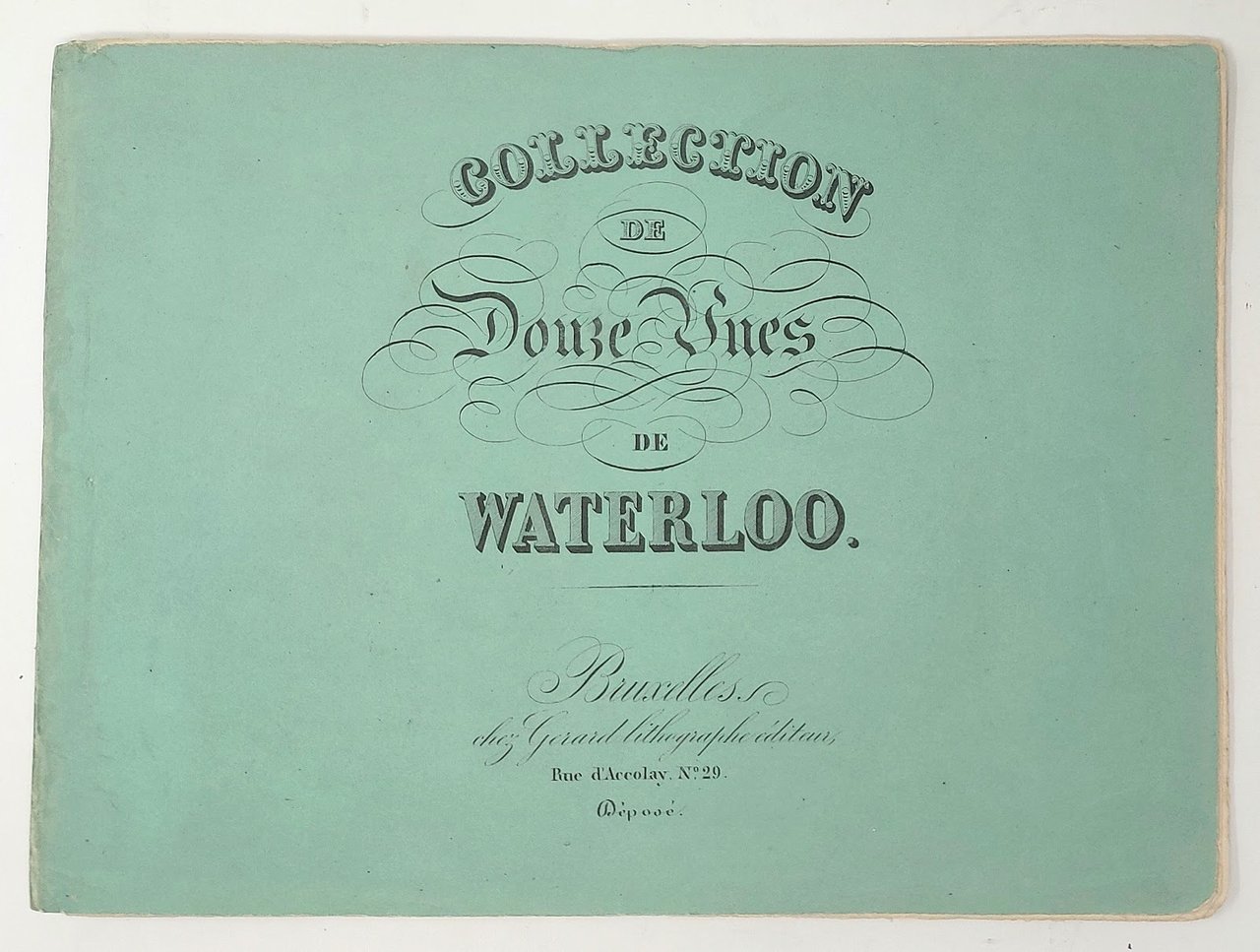 COLLECTION DE DOUZE VUES DE WATERLOO