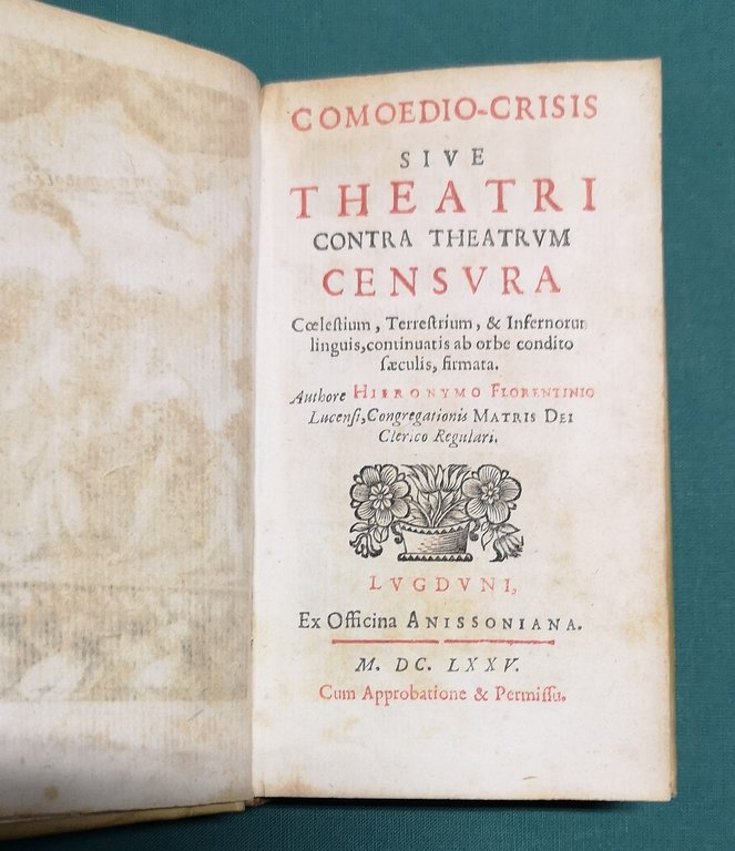 Comoedio-crisis sive Theatri contra Theatrum Censura. Coelestium, terrestrium, &amp; infernorum …