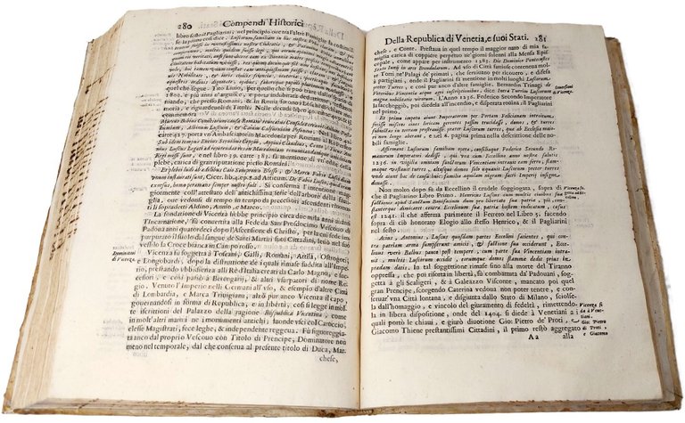 Compendi Historici del conte A. Loschi Vicentino, Academico Insensato, Olimpico, …