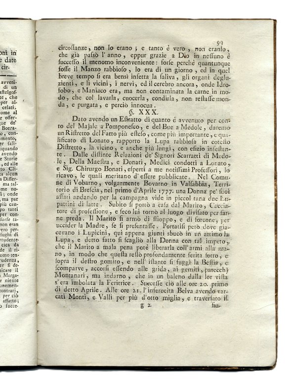 Compendio di notizie interessanti circa il veleno de' rabbiosi animali.