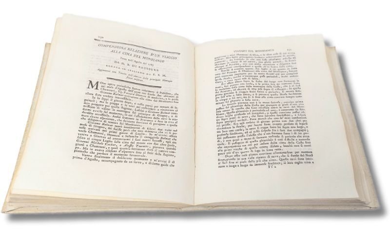 Compendiosa relazione d'un viaggio alla cima del Monbianco recata in …