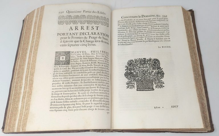 Compilation des Anciens Edits des Princes de al Royale Maison …