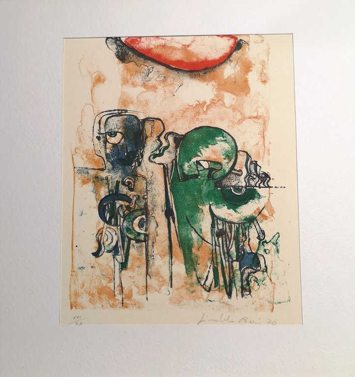 Conquistador. Incisioni e litografie di Giancarlo Pozzi. &amp;nbsp;Cartella con la …