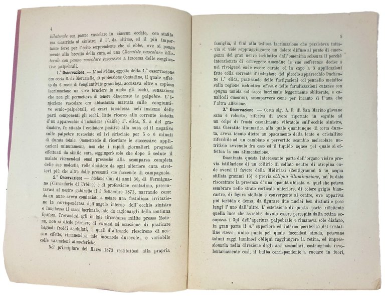 Contribuzione alla cura di talune malattie oculari mediante la corrente … | Immagine Gallery 3