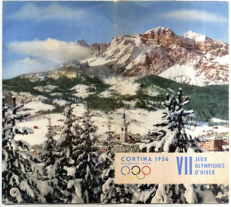 Cortina 1956 - Programme Des VII Jeux Olympiques D'Hiver - … | Immagine Gallery 1