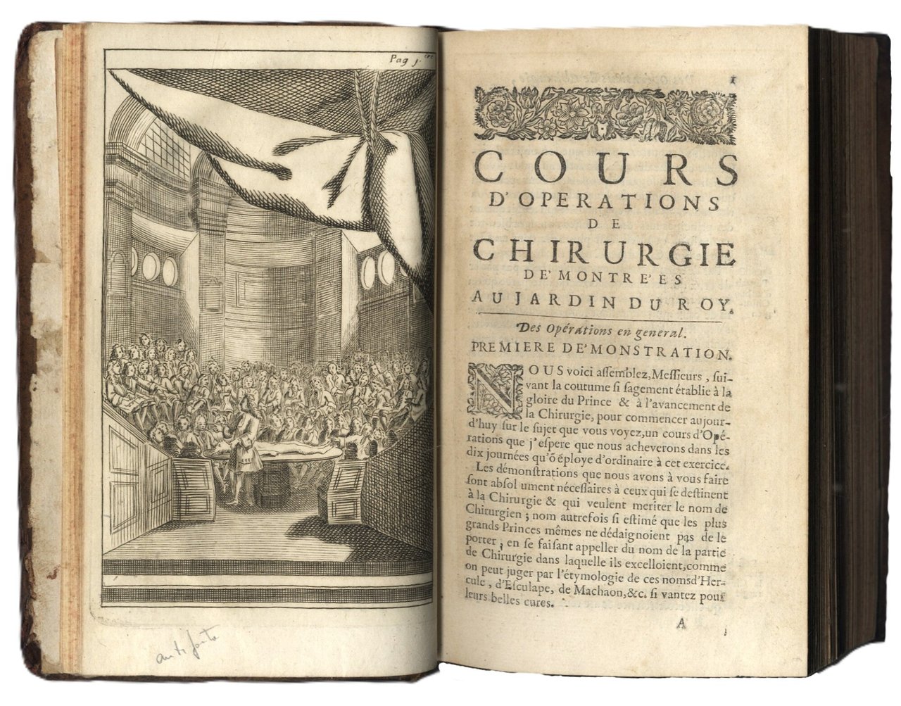 Cours d'Operations de Chirurgie, demontr&amp;eacute;s au Jardin-Royal... Seconde &amp;eacute;dition, corrig&amp;eacute;e … | Immagine principale