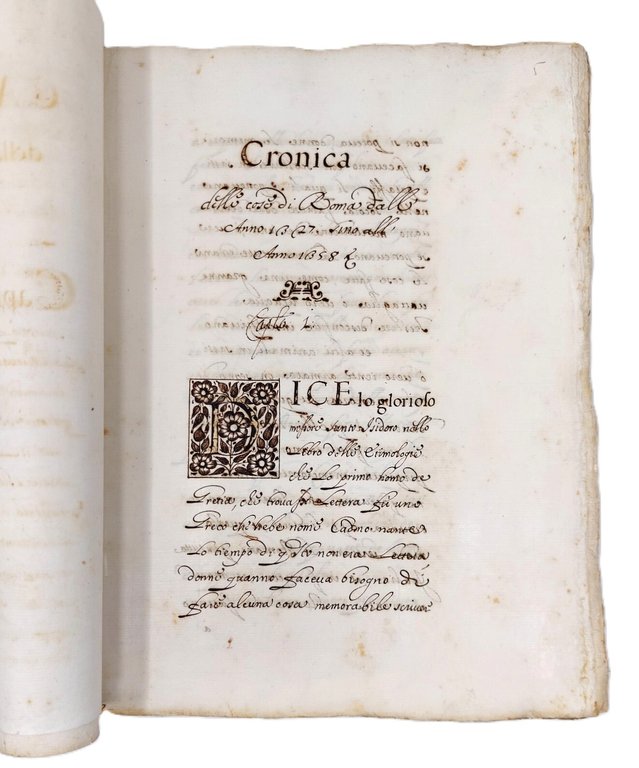 Cronaca delle cose di Roma dall'anno 1327 sino all'anno 1358.