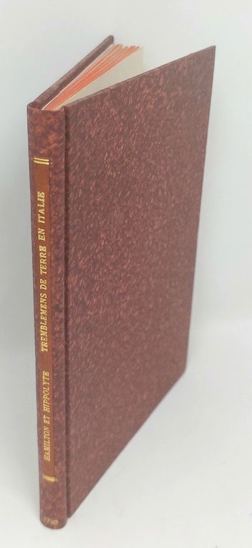 D&amp;eacute;tails historiques des tremblemens de terre arriv&amp;eacute;s en Italie Depuis …