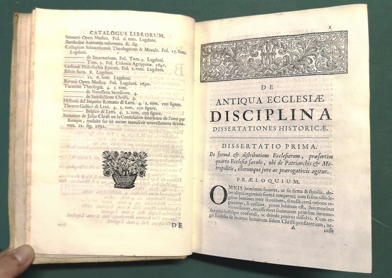 De Antiqua Ecclesiae Disciplina, dissertationes historicae, excerptae ex Conciliis Oecumenicis …