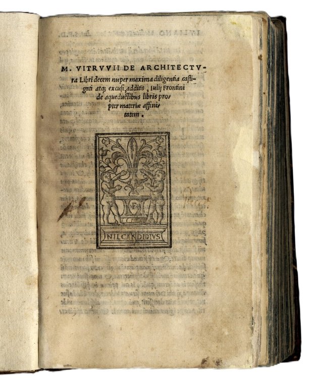 De Architectura libri decem.&amp;nbsp;Nuper maxima diligentia castigati atque excusi, additis, … | Immagine Gallery 4