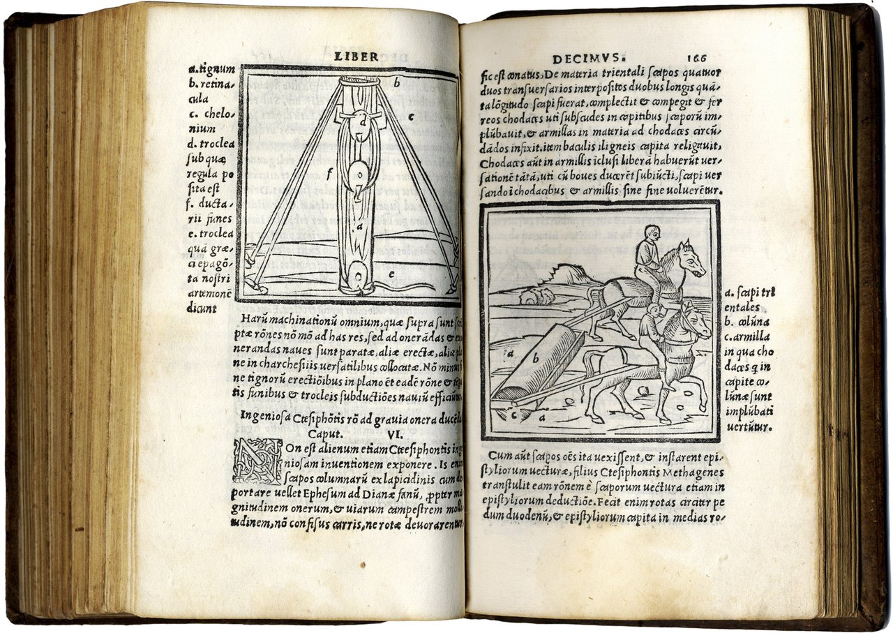 (De architectura libri X) Vitruvius iterum et Frontinus (De aqueductibus) …